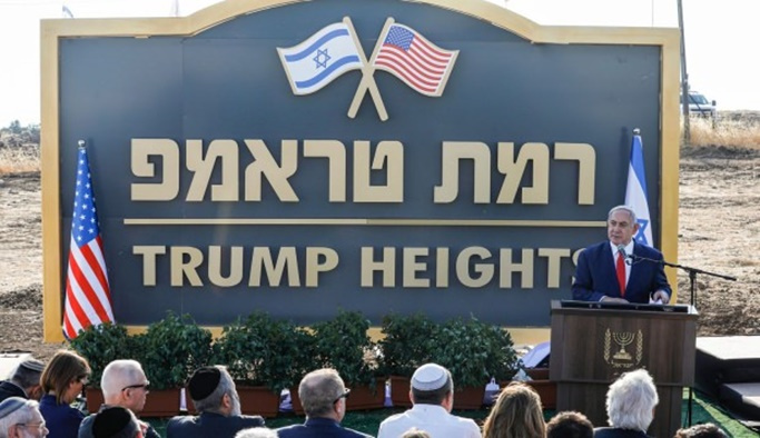 İsrail'den Golan Tepeleri'nde 'Trump' hamlesi