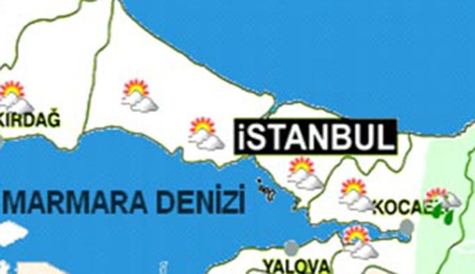 İstanbul'da 16 Eylül 2019 Pazartesi hava durumu nasıl - HARİTALI